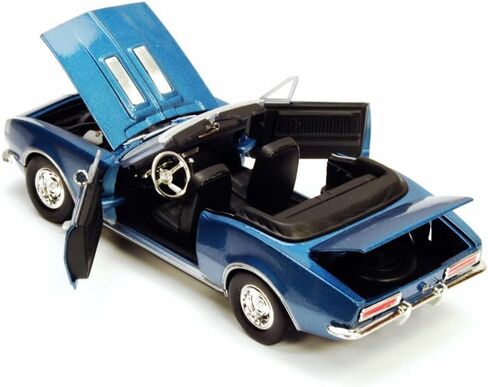 1967 Camaro SS Convertible Muscle Car, Blue 77301BU - 1/24 Scale Diecast Model Car in Saudi Arabia