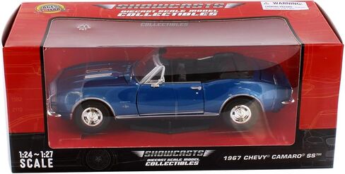 1967 Camaro SS Convertible Muscle Car, Blue 77301BU - 1/24 Scale Diecast Model Car in Saudi Arabia