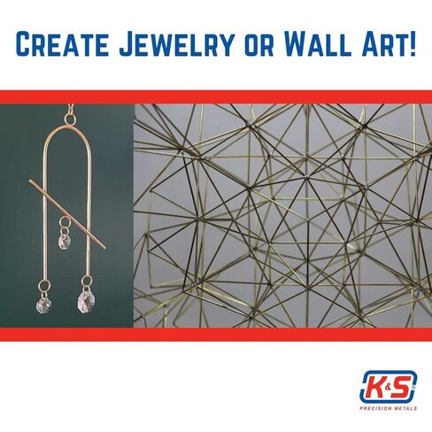 قضيب نحاسي مستدير 9864 من K&S Precision Metals، قطر 2.5 مم × طول 300 مم، 4 قطع في كل عبوة، صنع في الولايات المتحدة الأمريكية in Saudi Arabia