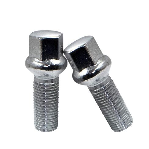 Wheel Accessories Parts Set of 20 Black 14x1.5 Lug Bolts Ball Seat (R12) 33mm Shank Length, M14 1.5 Thread, 17mm Hex Wheel Lug Bolts with Dual Hex Key (20, Black, M14x1.5) in Saudi Arabia