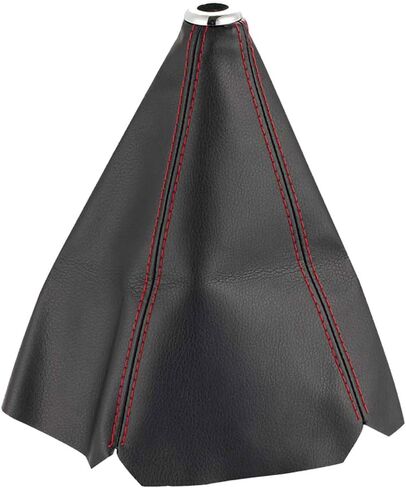 Car Shift Knob Dust Cover – Universal Leather Gear Shifter Boot Sleeve Replacement for Manual & Automatic Cars, Waterproof Dustproof Gear Shift Cover Car Interior Accessory for SUV Truck (Black) in Saudi Arabia