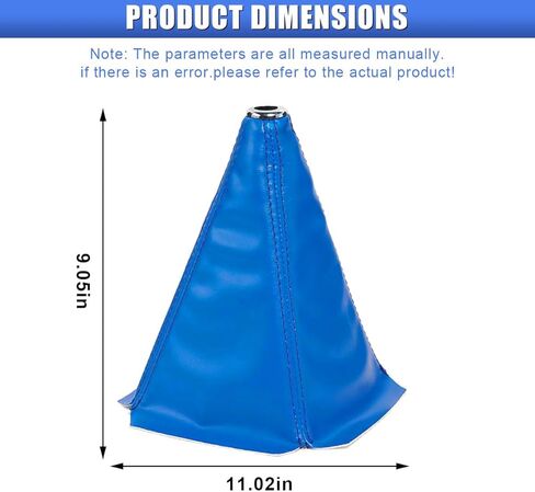 Car Shift Knob Dust Cover – Universal Leather Gear Shifter Boot Sleeve Replacement for Manual & Automatic Cars, Waterproof Dustproof Gear Shift Cover Car Interior Accessory for SUV Truck (Black) in Saudi Arabia