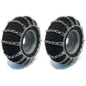 4.10X3.50X6 410/350-6 12.25X3.50 12X350-6 Snow Thrower Tire Chains, 2-Link Spacing On Cross Chain in Saudi Arabia