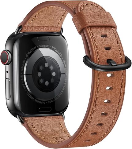 WFEAGL Leather Band Compatible with Apple Watch Bands for women in Kuwait