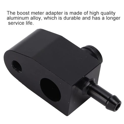 Alomejor Boost Gauge Sensor Adapter Turbo Pressure Sensor Adaptor Boost Meter Adapter for S R55 R56 with HighQuality Aluminum Alloy Seamless Replacement Easy Installation in Saudi Arabia
