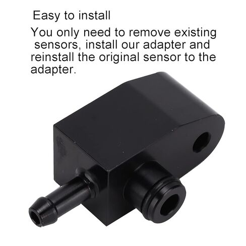 Alomejor Boost Gauge Sensor Adapter Turbo Pressure Sensor Adaptor Boost Meter Adapter for S R55 R56 with HighQuality Aluminum Alloy Seamless Replacement Easy Installation in Saudi Arabia