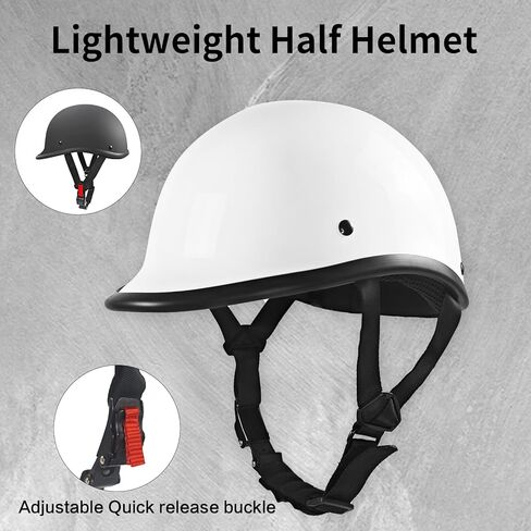 Half Cap Motocross Helmets Adult Half Shell Open Face Motorcycle Cycling Motocross Helmet Men Women DOT Approved with Goggles Facemask in Saudi Arabia