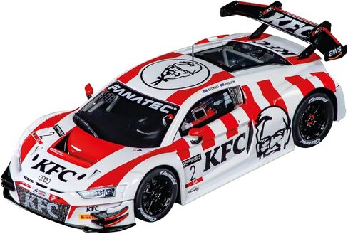 كاريرا 27827 أودي R8 LMS GT3 evo II KFC Racing، رقم 2 1:32 مقياس التطور التناظري فتحة السيارة in Saudi Arabia