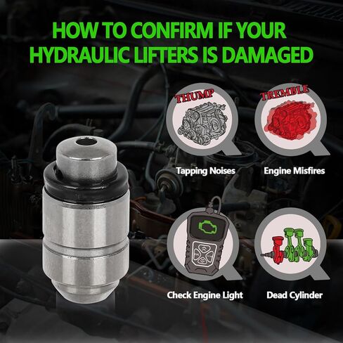 رافع الضبط الهيدروليكي للمحرك SCITOO مناسب لـ 1995-2005 لـ Dodge Stratus، 2001-2005 لـ Mitsubishi Eclipse، 1999-2008 لـ Mitsubishi Galant، 1995-2006 لـ Mitsubishi Montero in Saudi Arabia