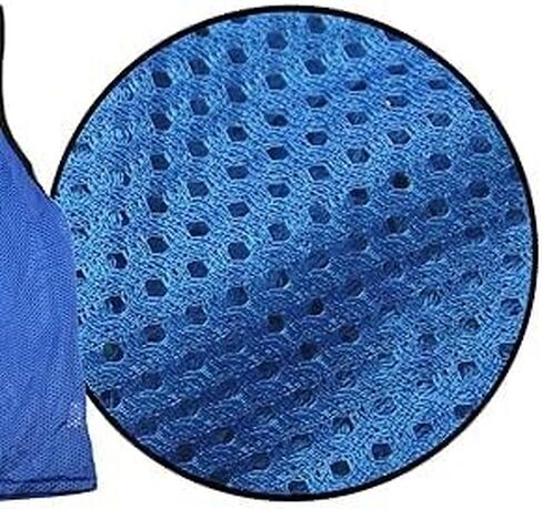 BlueDot Trading Adult RED Scrimmage Training Vests Pinnie Uniform in Nylon Mesh for all kinds of Sports Soccer, Football, Basketball, Lacrosse, 1 Pack in Saudi Arabia