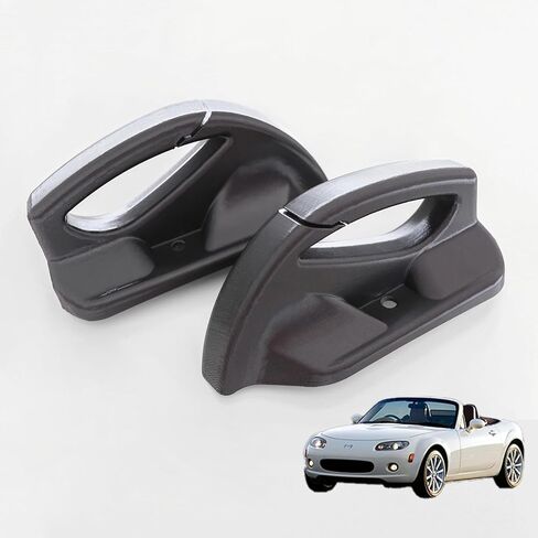 أدلة حزام الأمان لـ MX-5 Miata NC 2006-2012، استبدال ما بعد البيع لسحب حزام الأمان بشكل أكثر سلاسة، مجموعة سهلة التركيب لليسار واليمين in Saudi Arabia