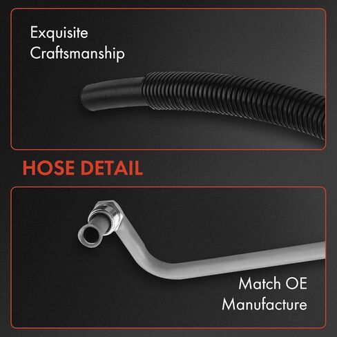 A-Premium Power Steering Hose Pressure & Return Line Hose Assembly Compatible with Ford Explorer 91-94 Ranger Mazda B2300 B3000 B4000 Navajo 2PC-Set in Saudi Arabia