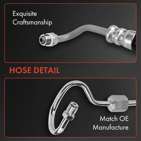 A-Premium Power Steering Hose Pressure & Return Line Hose Assembly Compatible with Ford Explorer 91-94 Ranger Mazda B2300 B3000 B4000 Navajo 2PC-Set in Saudi Arabia