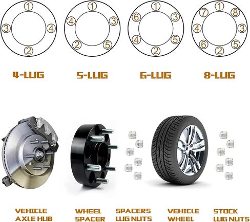 4pcs 1.25 inch 4x4 Wheel Spacers with 1/2" x20 Studs & 62mm Hub Bore, 4 Lug Forged 4x101.6mm Wheel Spacers Adapters Replacement for EZ GO EZGO Club Car in Saudi Arabia
