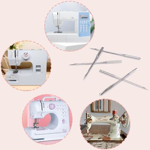 50Pcs Sewing Machine Needles, Universal Sewing Machine Needle, Sizes HAX1 65/9, 75/11, 90/14, 100/16, 110/18 in Saudi Arabia