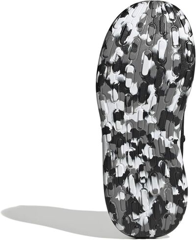 adidas Lite Racer Adapt 7.0 Sneaker, Black/Black/Grey, 13 US Unisex Little Kid in Saudi Arabia
