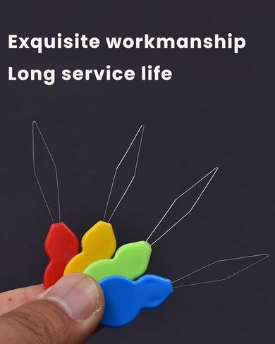 10PCS Plastic Gourd-Shaped Needle Threaders, Multi-Color Sewing Machine Needle Threaders for Hand and Machine Sewing, DIY Crafting, and Quilting, Father's Day in Saudi Arabia