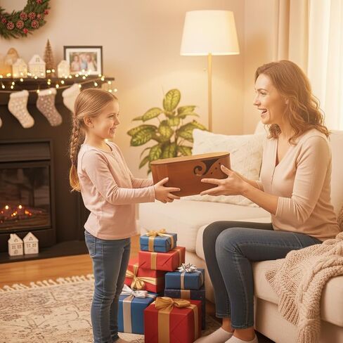 أوعية غزل بيضاوي خشبية للكروشيه ، أوعية الكروشيه المصنوعة يدويًا مع غطاء و 9 أجزاء من خطافات الحياكة ، وعشاق التريكو وعاء تخزين الغزل لمحبي خيوط الحياكة المصنوعة يدويًا (أوعية الكروشيه سوداء) in Kuwait