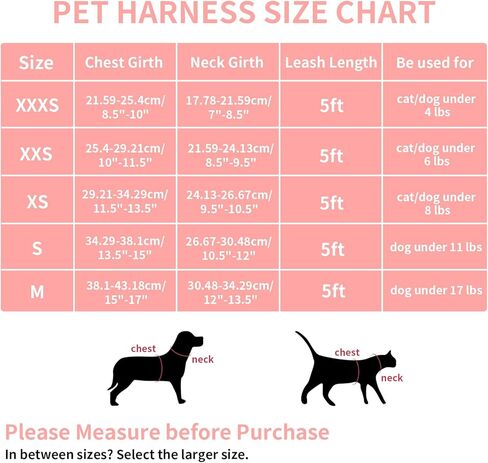 AIITLE Step in Dog Harness and Leash Set - Warm and Cozy Dog Vest Harness with Velcro Design, Reflective No-Pull Plush Pet Harness for Outdoor Walking, Training for Small Dogs, Cats White XXS in Kuwait