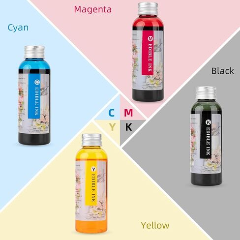 4 Packs Ink Refill Kit Compatible for 280XL 281XL 270XL 271XL 250XL 251XL, Suitable for PIXMA TS702a TS702 TR8620a IX6820 TR8622a TR6320, BK C Y M 100ML/Bottle in Saudi Arabia