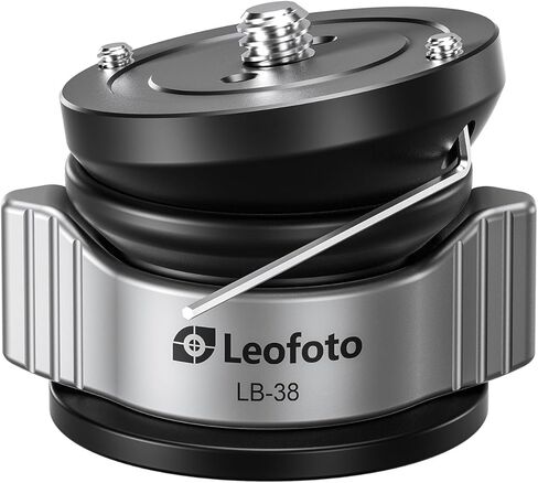 Leofoto LB-65 65mm Leveling Base for Tripod w Butterfly Lock Collar 40lb Max Load +/-15° Tilt in Saudi Arabia