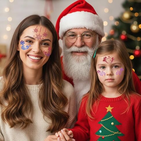 42 قطعة من استنسل طلاء الوجه، قوالب رسم الوجه للجسم قابلة لإعادة الاستخدام لتصميمات الوشم المؤقت لحفلات الهالوين، فن المكياج in Kuwait