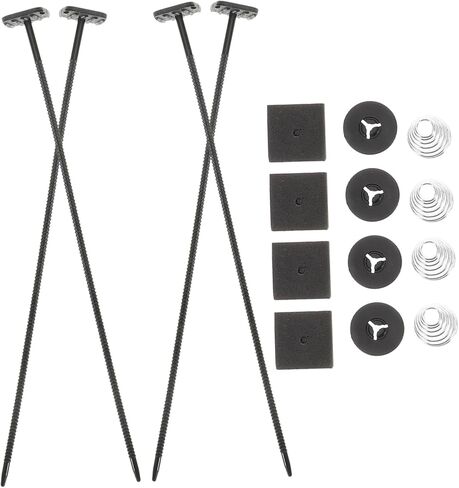 1 Set Car Fan Mounting Kit Quick Release Rod Dual Electric Fan Wiring Easy Installation for Improved Cooling System Any Vehicle Compatible with SUV and Truck in Saudi Arabia