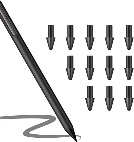 Remarkable Paper Pro Pen Replacement Tips, Carbon-Filled Nibs for Marker/Marker Plus Pen (18 PCS Tips-Black) in Saudi Arabia