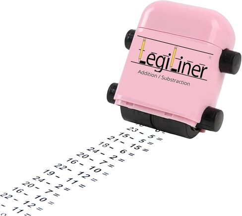 LEGILINER معادلة الرياضيات حقائق الرياضيات ختم المعلم بالحبر القابل لإعادة الملء (وردي) in Kuwait
