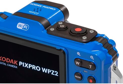 KODAK PIXPRO WPZ2 Waterproof Digital Camera Bundle, Includes: SanDisk 64GB MicroSD Memory Card, Spare Battery and More (6 Items) (Yellow) in Saudi Arabia