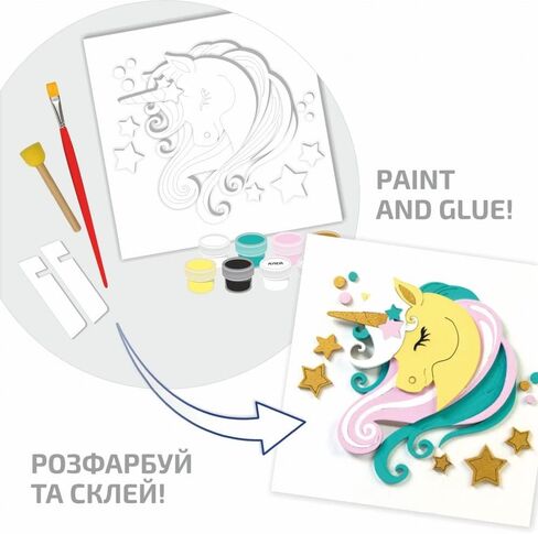 مجموعة رسم ثلاثية الأبعاد من Wise Elk ROSA Talent - مجموعة فنية متعددة الطبقات يمكنك صنعها بنفسك، لوح ألياف معبأ، ملصقة مصنوعة يدويًا لديكور المنزل والمكتب، 7 × 7 بوصات (حوت) in Saudi Arabia