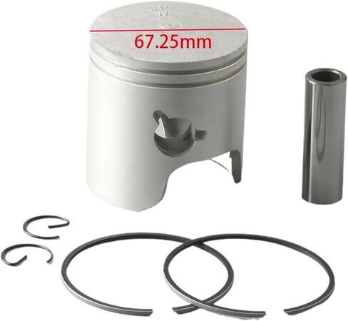 مجموعة مكبس محرك القارب 0.25 مللي متر O/s لـ 50HP 25HP 40HP 6H4-11635 6H4-11635-01 6H4-11635-01-00 in Saudi Arabia
