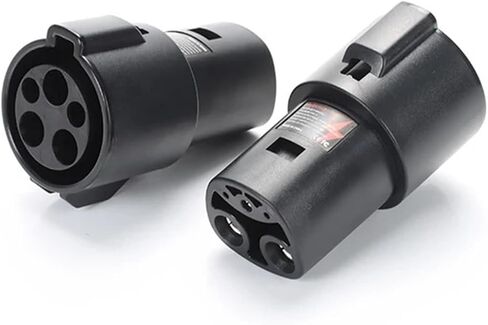 محول السيارة الكهربائية نوع 1 محول 32A موصل شاحن سيارات كهربائية لطراز 2024 y s x 3 (محول قطعة واحدة) in Kuwait