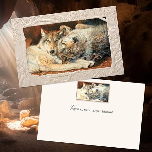 Pumpernickel Press Wildlife of North America Deluxe Card Assortment – Set of 30 in Kuwait