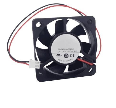 FD2450-A1142C DC 24V 0.17A 50x50x15mm مروحة تبريد خادم 2 سلك in Saudi Arabia