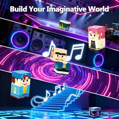 Magnetic Building Blocks 200PCS, STEM Toys Educational Magnet Cubes, Learning Sensory Toys for Kids Ages 4-12, Birthday Gifts for Boys & Girls in Saudi Arabia
