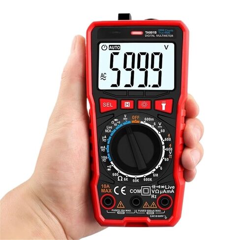 Digital Multimeter TA801B High-Precision Automatic Pocket Multi-Function Digital Display Ammeter Hand-Integrated Universal Meter in Saudi Arabia