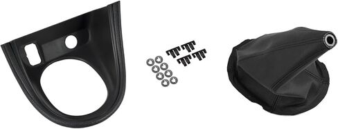 Blue Oval Industries Charcoal Shifter Trim Bezel & Shift Boot Made for Mustang or Cobra 1999-2000 in Saudi Arabia