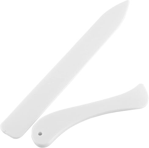 2pcs Paper Bone Folder Crafts Folding Creasing Paper Crafting Scrapbooking Tool for Paper Craft Card Making Bookbinding in Saudi Arabia