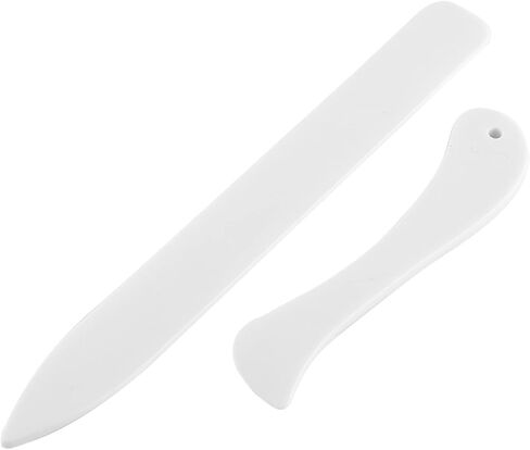 2pcs Paper Bone Folder Crafts Folding Creasing Paper Crafting Scrapbooking Tool for Paper Craft Card Making Bookbinding in Saudi Arabia
