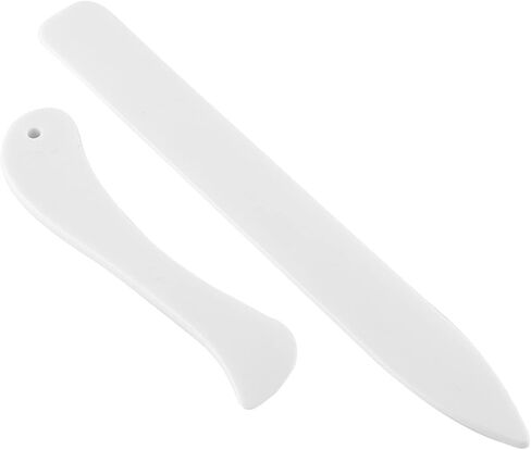 2pcs Paper Bone Folder Crafts Folding Creasing Paper Crafting Scrapbooking Tool for Paper Craft Card Making Bookbinding in Saudi Arabia
