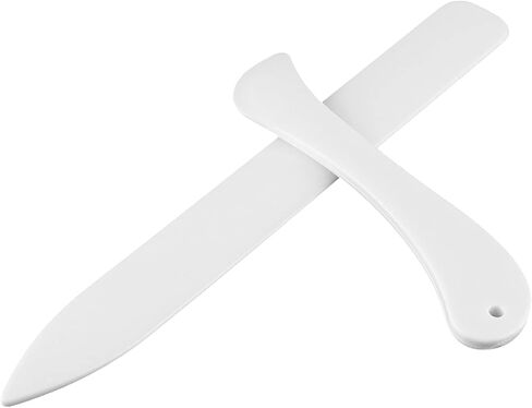 2pcs Paper Bone Folder Crafts Folding Creasing Paper Crafting Scrapbooking Tool for Paper Craft Card Making Bookbinding in Saudi Arabia