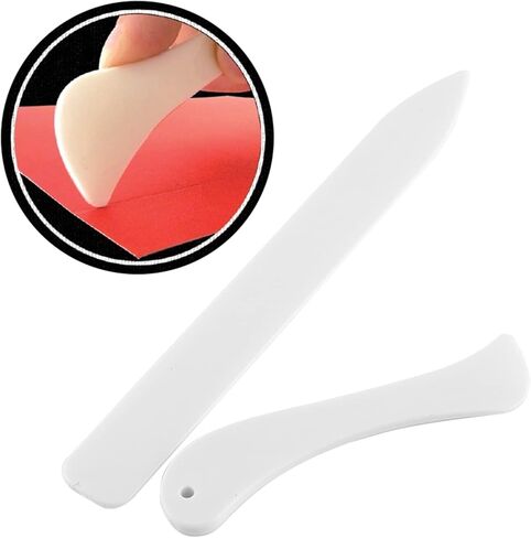 2pcs Paper Bone Folder Crafts Folding Creasing Paper Crafting Scrapbooking Tool for Paper Craft Card Making Bookbinding in Saudi Arabia