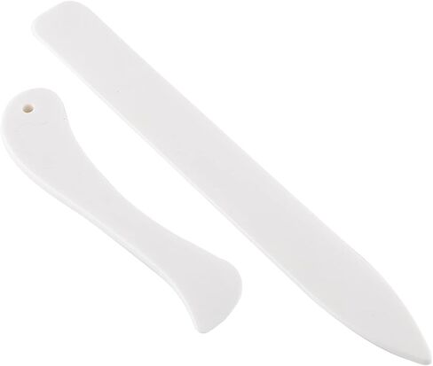 2pcs Paper Bone Folder Crafts Folding Creasing Paper Crafting Scrapbooking Tool for Paper Craft Card Making Bookbinding in Saudi Arabia
