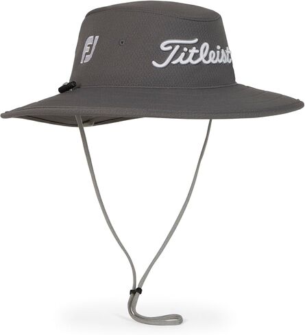 قبعة Titleist الرجالية القياسية Tour Aussie، باللون الأبيض/الأزرق الداكن، مقاس واحد يناسب الجميع in Kuwait