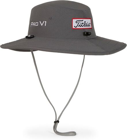 قبعة Titleist الرجالية القياسية Tour Aussie، باللون الأبيض/الأزرق الداكن، مقاس واحد يناسب الجميع in Kuwait