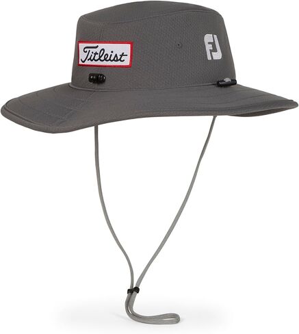 قبعة Titleist الرجالية القياسية Tour Aussie، باللون الأبيض/الأزرق الداكن، مقاس واحد يناسب الجميع in Kuwait