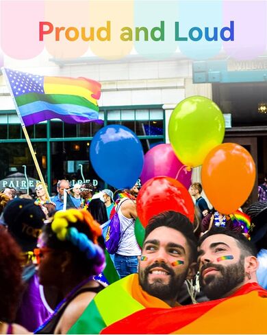 عبوتان من طلاء الوجه بألوان قوس قزح - عصا مكياج علم قوس قزح للمثليين، طلاء للوجه والجسم لموكب الفخر، واحتفالات شهر الفخر، والحفلات التنكرية، والمهرجانات in Kuwait