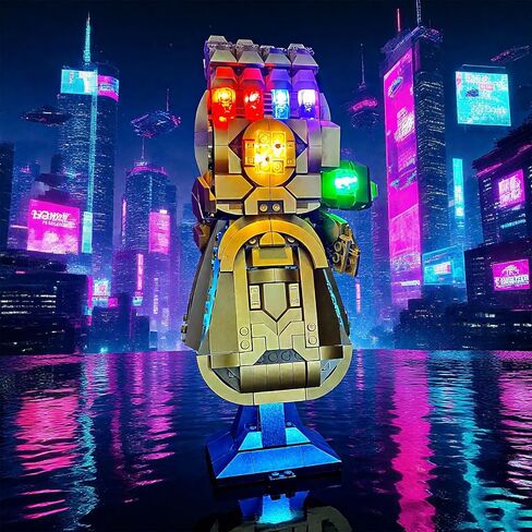 مجموعة إضاءة LED لـ Lego-76191، متوافقة مع نموذج مكعبات بناء Infinity Gauntlet، غير متضمنة مجموعة النموذج in Saudi Arabia