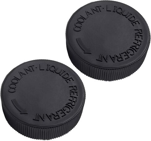 2PCS Coolant Reservoir Cap, Engine Radiator Coolant Overflow Tank, 21712-79900 Radiator Reservoir Cap Suitable For Nissan Murano Rogue Versa Quest, Fit for Infiniti EX35 FX37 G35 M35 (Black) in Saudi Arabia